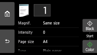 Ábra: Érintőképernyő